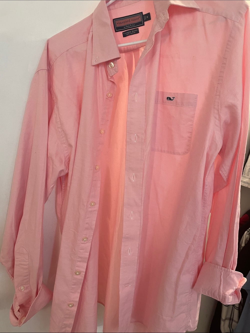 Vineyard Vines Men’s Button-Down Shirt - Light Pink